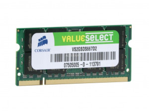 Памет за лаптоп DDR2 2GB PC2-5300 Corsair (втора употреба)